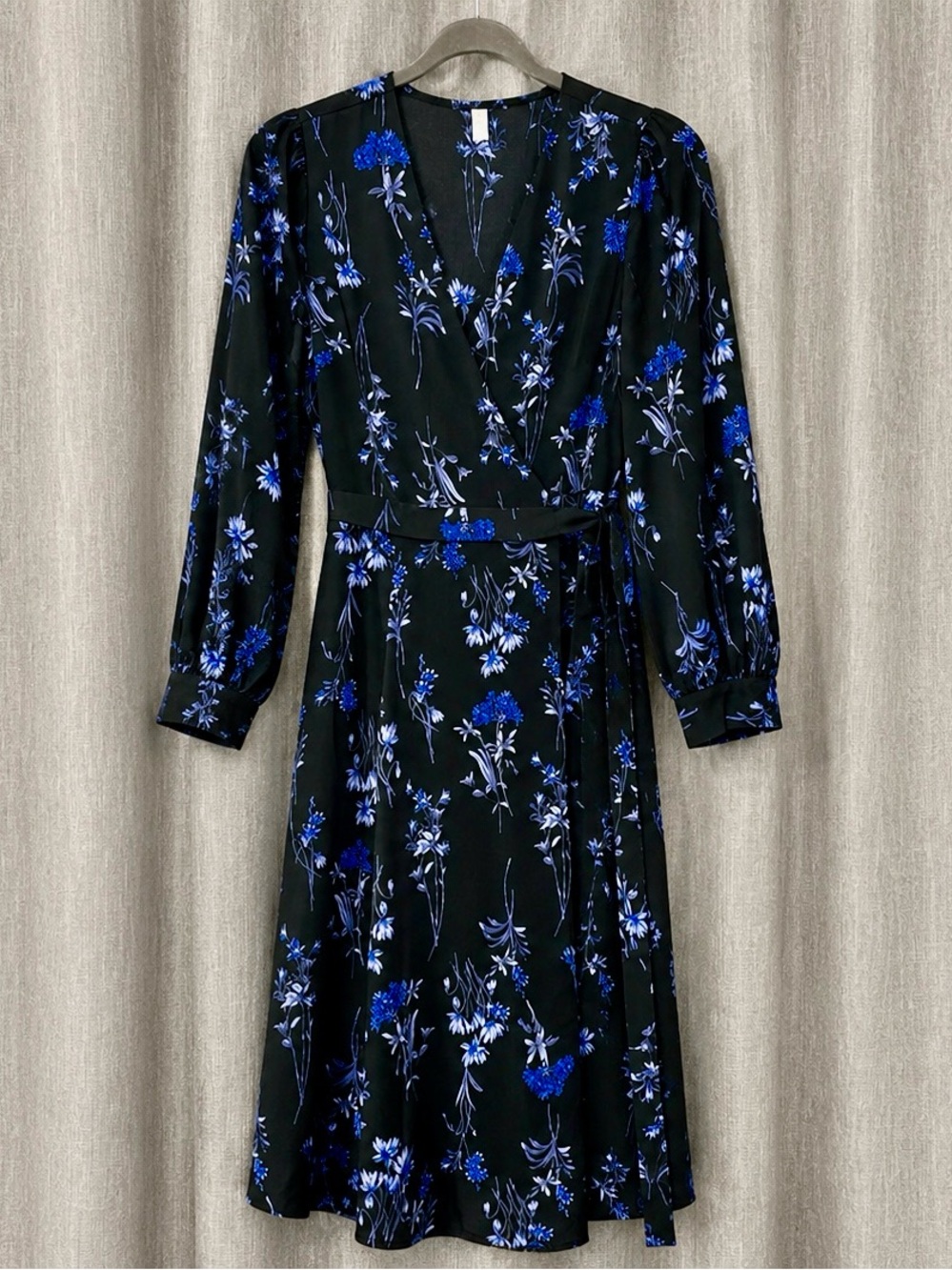 Chelsea 28 floral  midi dress for graduation and wedding. Wrap style
